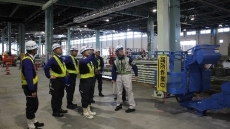 社長による安全衛生パトロール