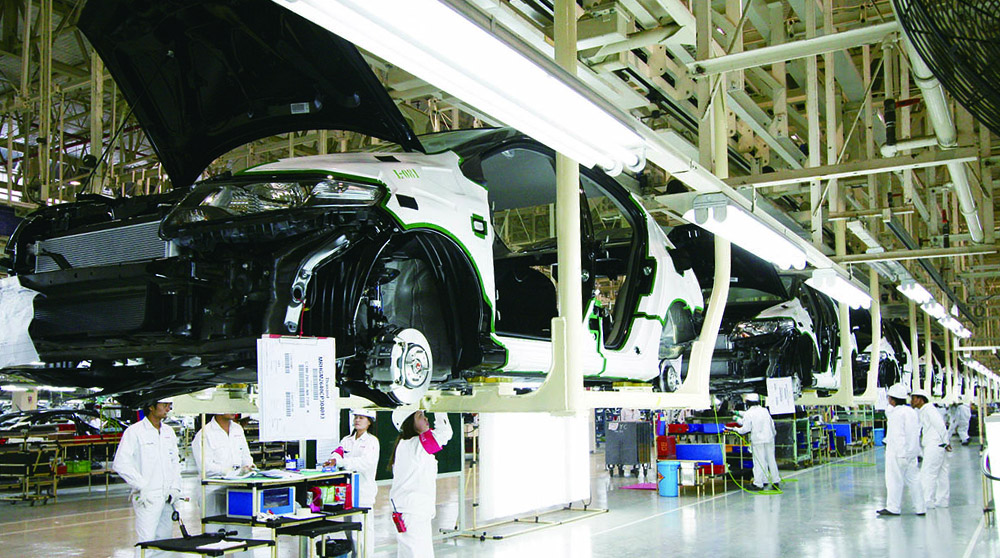 自動車生産ライン向けシステム